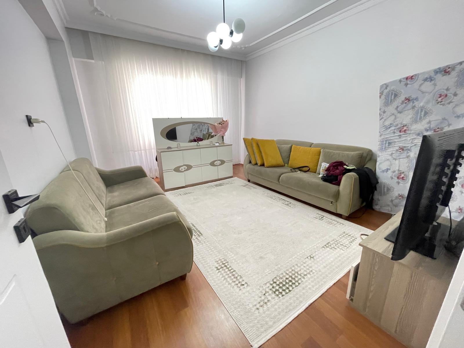 75 PARK KARŞISINDA FUL MASRAFLI SATILIK 3+1 DAİRE